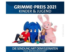 Sendung mit dem Elefanten - Wir kriegen ein Baby / Folge 559 hat den Grimme Preis 2021 gewonnen 🚀👏🏻 🎉 WDR/CMTZ/Flachbild)